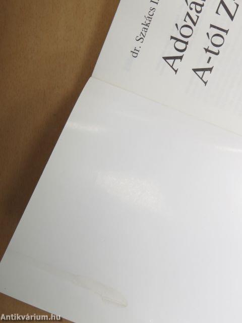 Adózás A-tól Z-ig