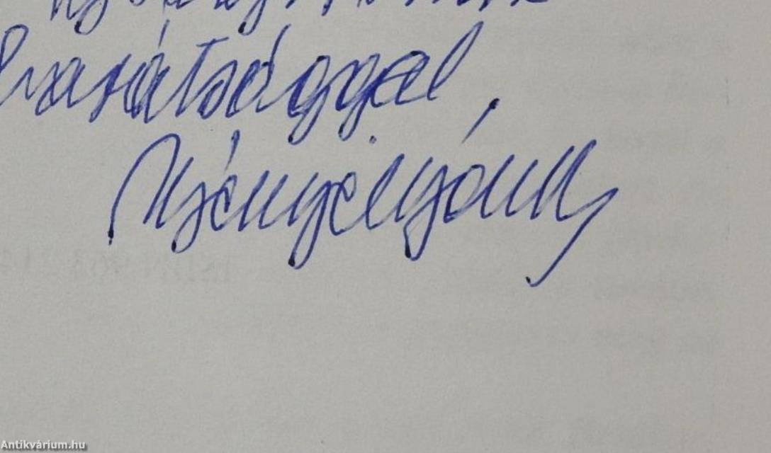 Jelentés a századvégről (dedikált példány)