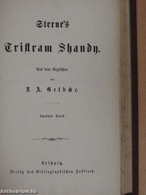 Sterne's Tristram Shandy I-II. (gótbetűs)