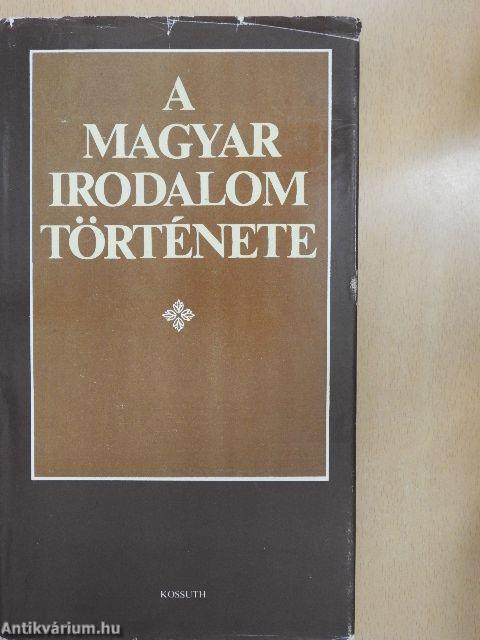 A magyar irodalom története