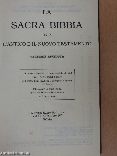 La Sacra Bibbia