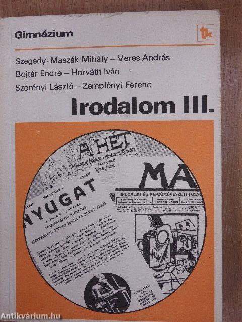 Irodalom III.