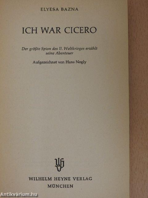 Ich war Cicero