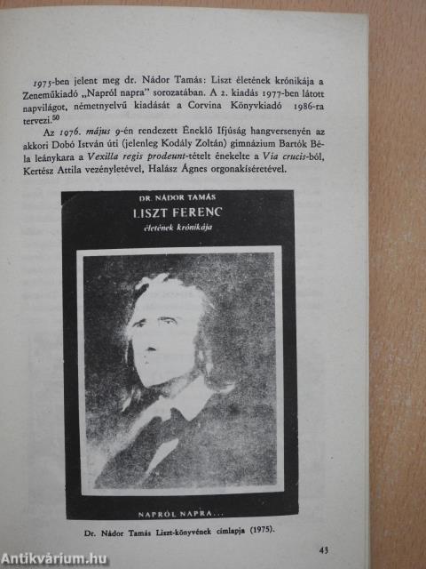 Liszt-Bartók-Kodály és Pécs-Baranya (dedikált példány)