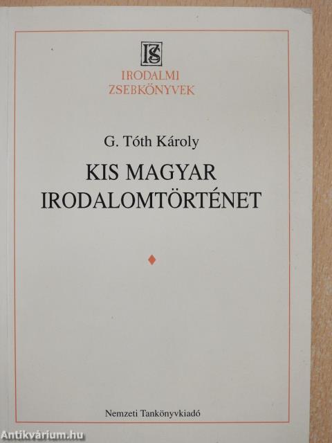 Kis magyar irodalomtörténet (dedikált példány)