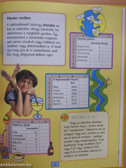 Táblázatok, grafikonok, diagramok