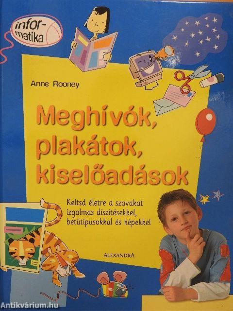 Meghívók, plakátok, kiselőadások