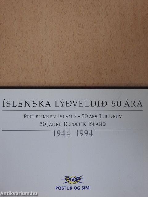 Íslenska Lydveldid 50 ára