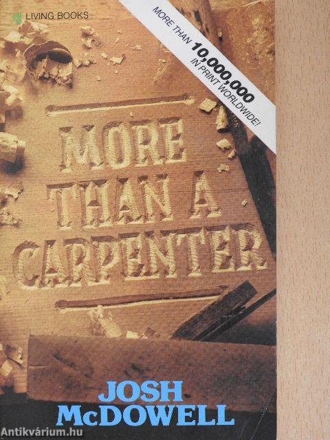 More than a carpenter