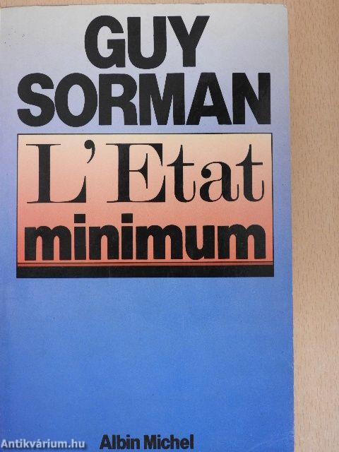 L'État minimum