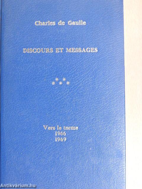 Discours et Messages V.