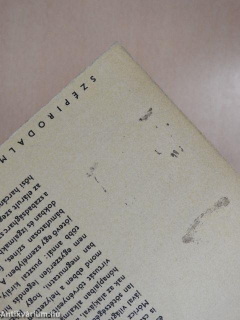 Rózsa Sándor összevonja a szemöldökét