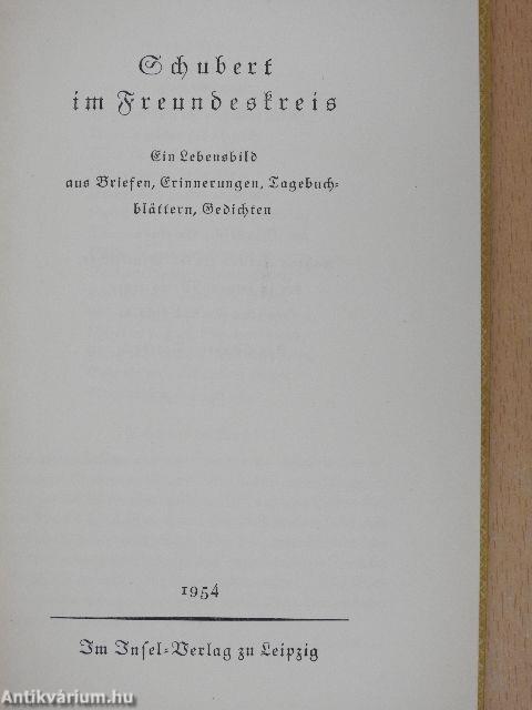 Schubert im Freundeskreis (gótbetűs)