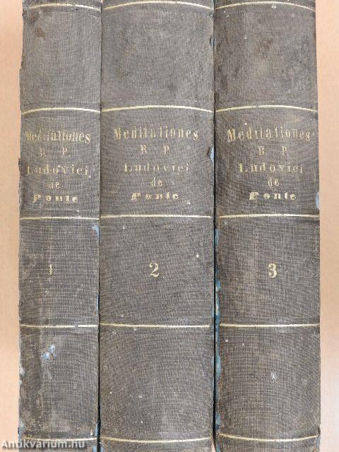 Meditationes de praecipuis fidei nostrae mysteriis, vitae ac passionis I-III/1-6.