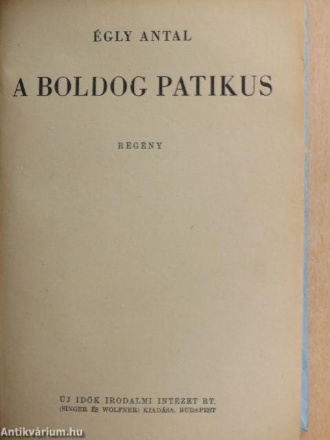 A boldog patikus