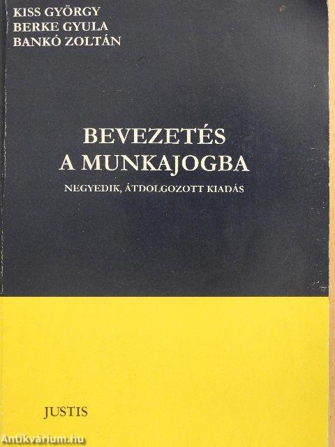 Bevezetés a munkajogba