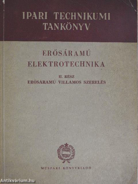 Erősáramú elektrotechnika II.