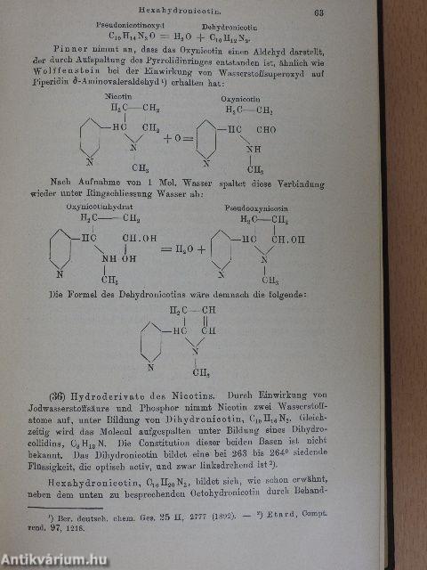 Die Pflanzen-Alkaloide