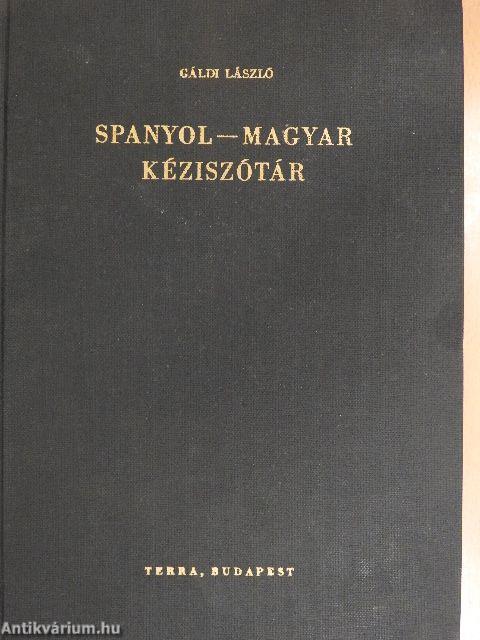 Spanyol-magyar kéziszótár