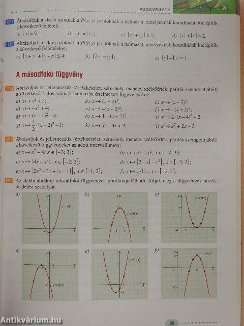 Sokszínű matematika feladatgyűjtemény 9-10.