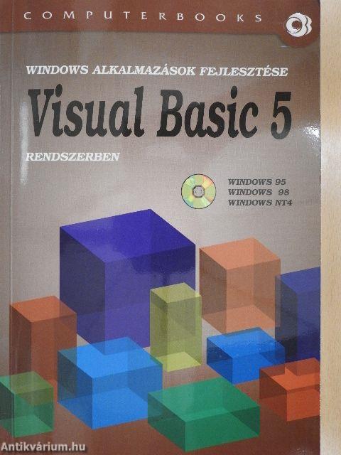 Windows alkalmazások fejlesztése Visual Basic 5 rendszerben - CD-vel