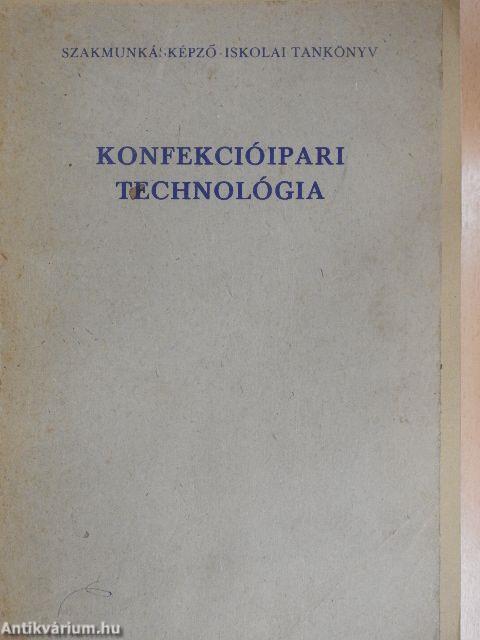 Konfekcióipari technológia