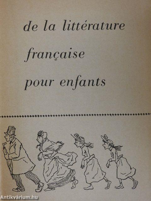 Anthologie de la littérature francaise pour enfants