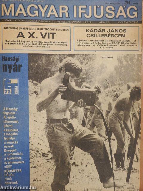 Magyar Ifjúság 1973-1974. (vegyes számok) (24db)