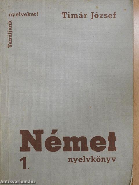 Német nyelvkönyv 1.