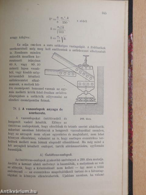 Grafosztatika és vasszerkezetek