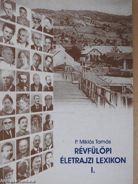 Révfülöpi életrajzi lexikon I. 