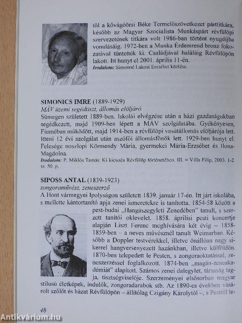 Révfülöpi életrajzi lexikon I. 