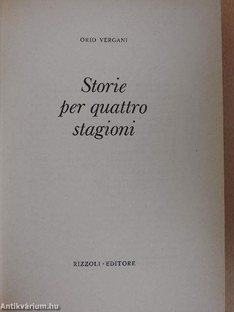Storie per quattro stagioni