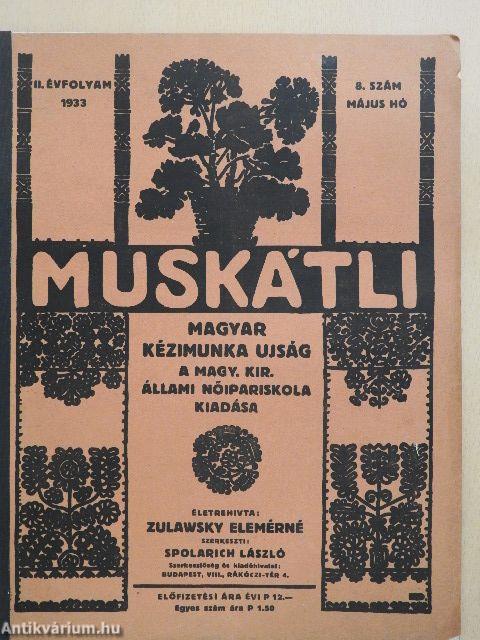 Muskátli 1933. május