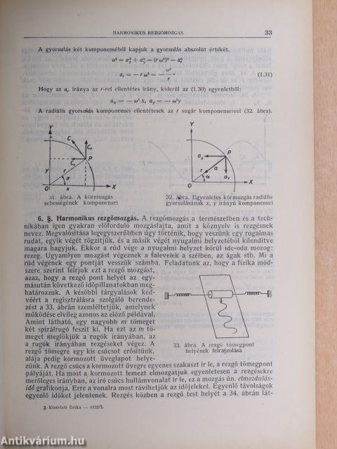 Kísérleti fizika I.