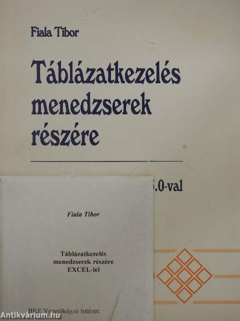 Táblázatkezelés menedzserek részére - Floppy-val