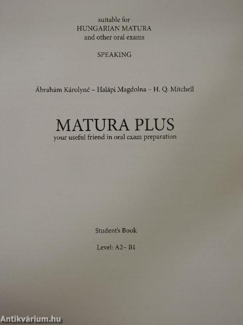 Matura Plus - Középszint - Student's Book