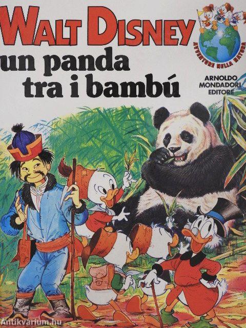 Un panda tra i bambú