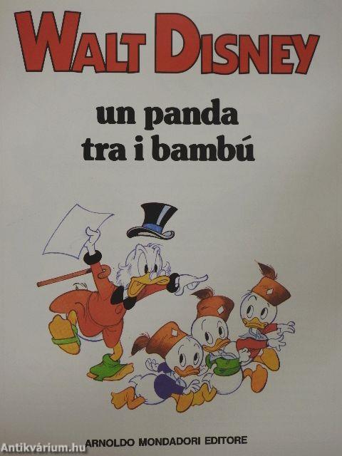 Un panda tra i bambú