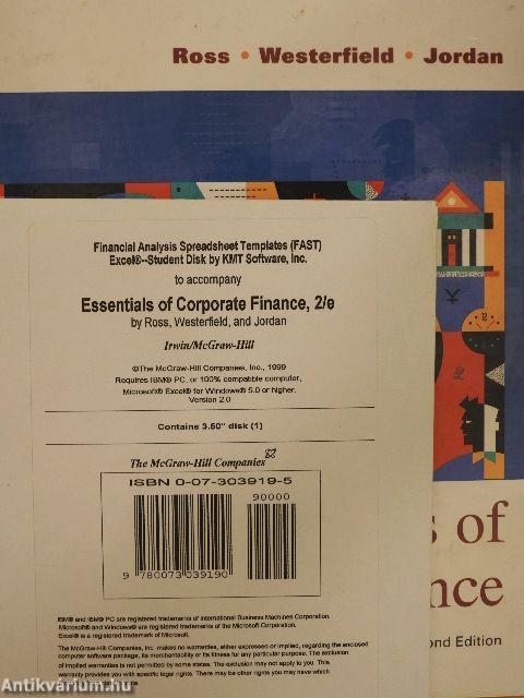 Essentials of Corporate Finance - Lemezzel