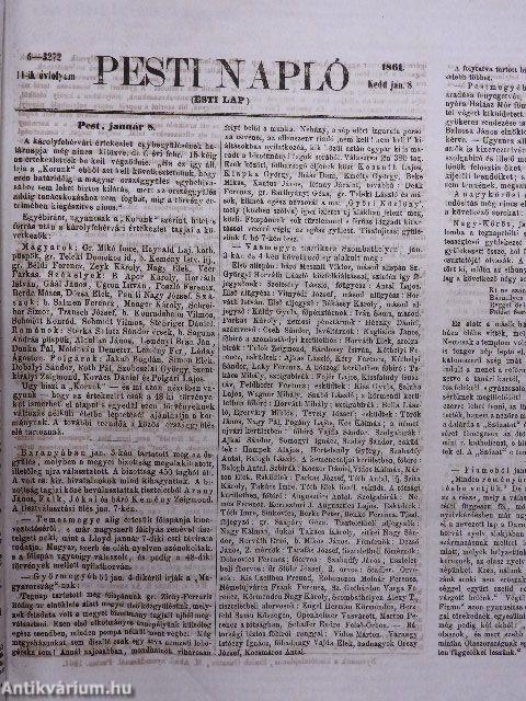 Pesti Napló 1861. (nem teljes évfolyam)/1859/51. I-II.