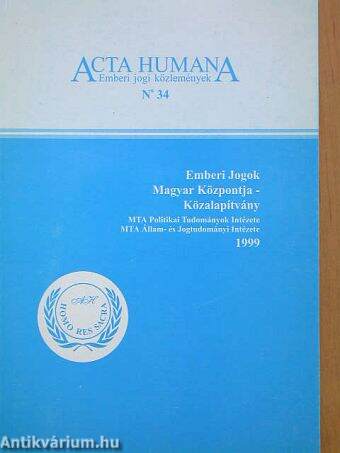 Acta Humana 34.