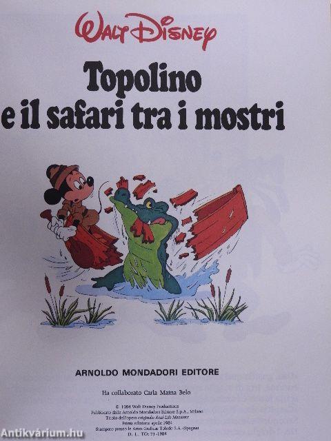 Topolino e il safari tra i mostri