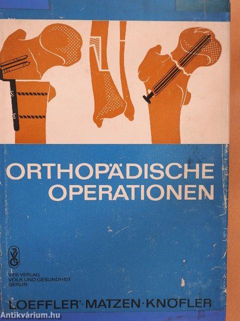 Orthopädische Operationen