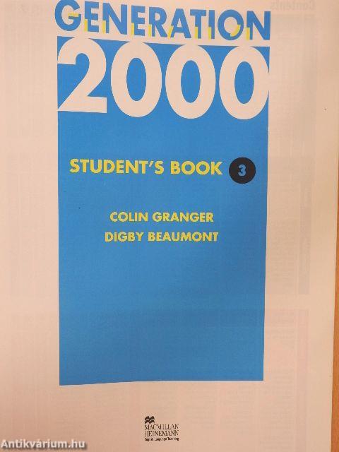 Generation 2000 Student's book 3.