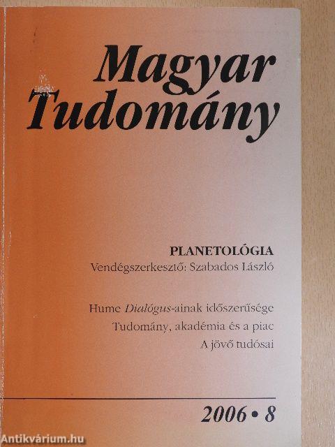 Magyar Tudomány 2006. augusztus