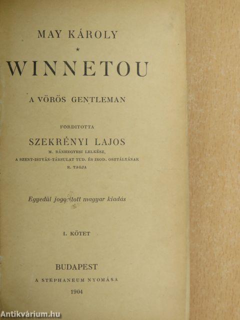 Winnetou I-III. (rossz állapotú)