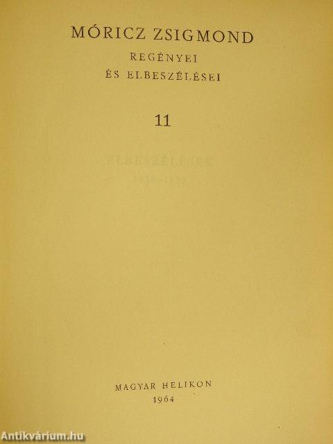 Móricz Zsigmond regényei és elbeszélései 11.