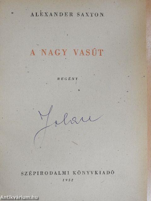 A nagy vasút