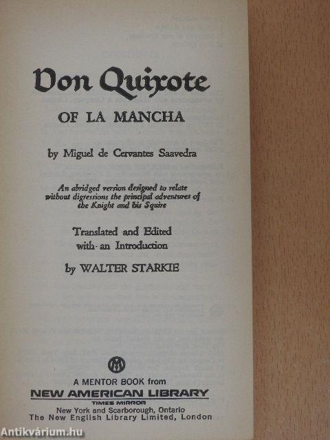 Don Quixote of la Mancha